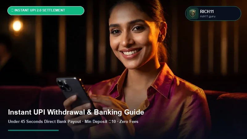 RICH11 Instant UPI Withdrawal & ₹20 INR Deposit Tutorial